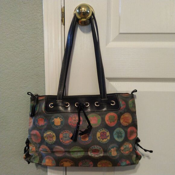 Dooney and Bourke Womens Monogram Hand Bag Multicolor - Picture 1 of 11